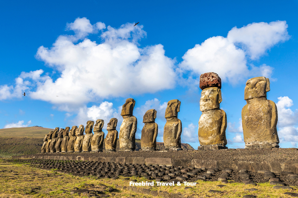moai easter island