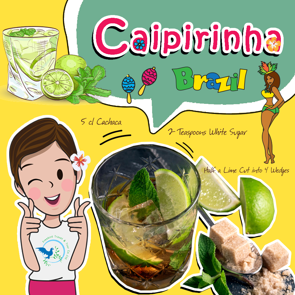 Caipirinha เครื่องดื่มจากบราซิล