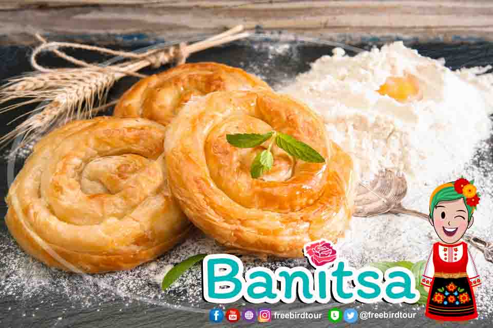Banitsa traditional bulgaria food