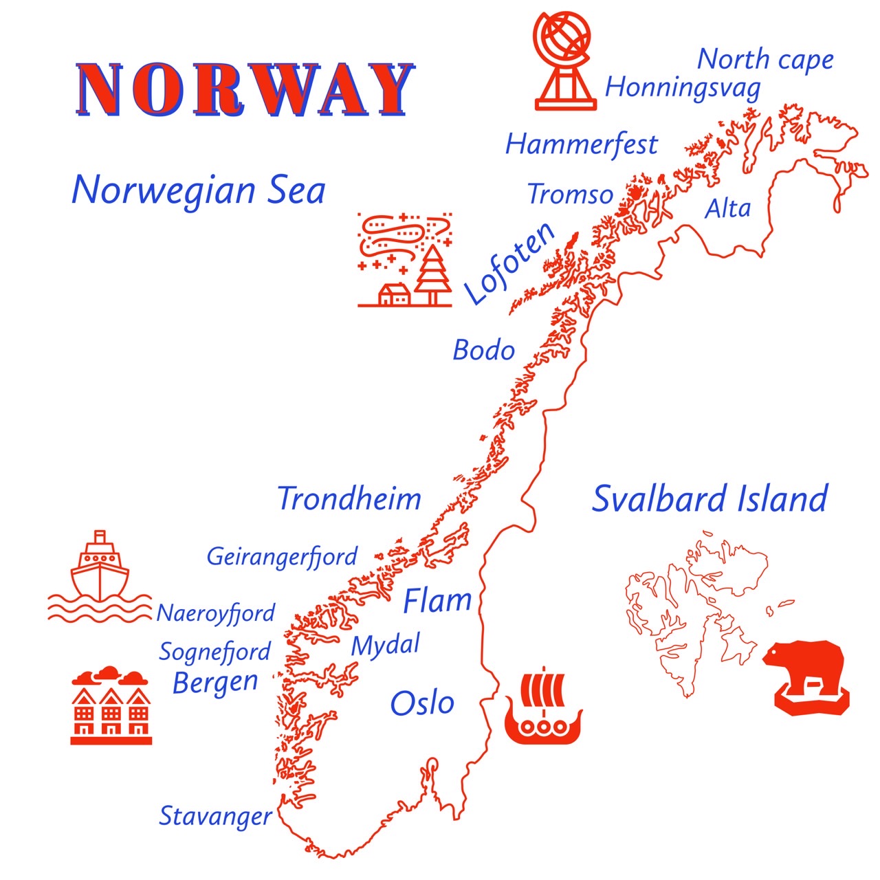 map-norway-freebirdtour